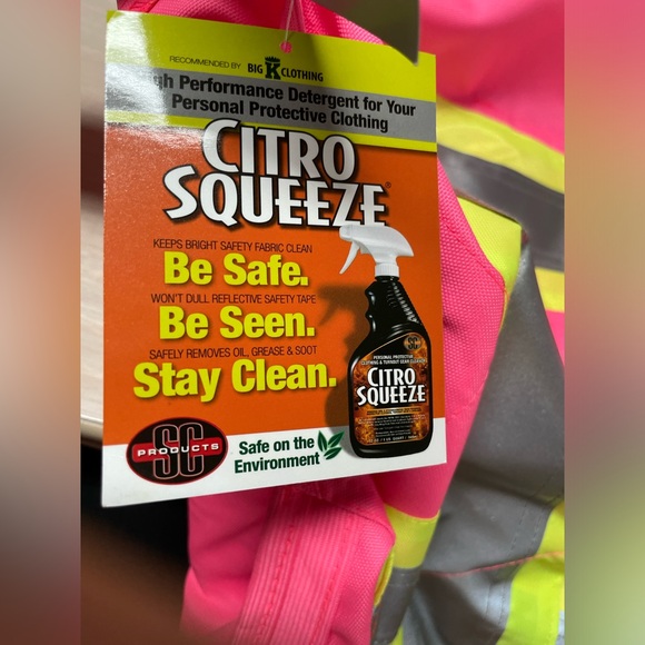 NWT Hi-visibility Surveyor Safety Vest 3M Scotchlite Reflective Material size XL - Picture 8 of 8